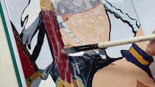 【Glass Painting】Do you know what celluloid is?