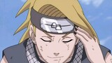 Naruto, Deidara specially exercised his left eye in order to fight against the wheel eye.