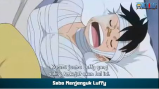 Sabo Menjenguk Luffy Setelah Melawan Doflamingo