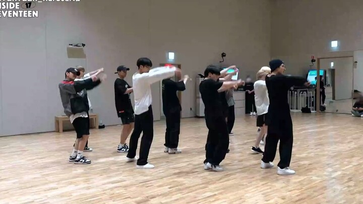 [SVT_Harbour فعالية عالية بالصينية] 211102 INSIDE SEVENTEEN «Attacca» لقطات من تدريبات الرقص