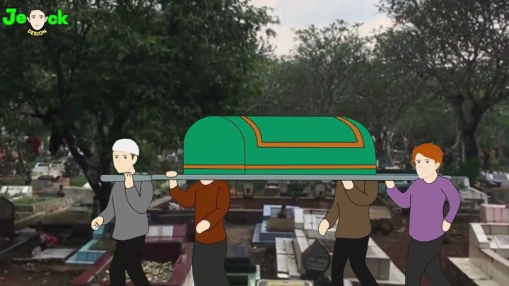PENGURUS KUBURAN CULAS M4TI TERSAMBAR PETIR DAN TERKUBUR TANAH KUBURAN   SIN