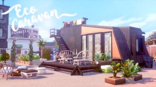 Eco Caravan 🌎 🌱 | Off The Grid | Speed Build | CC Free + Download Links