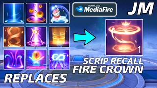 Mobile Legend - Script Mod Fire Crown Recall Full Effect No PW | Jin Moba