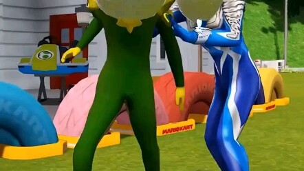 Both Cero and Grigio have turned evil, and they have eggs on their heads, so ugly!