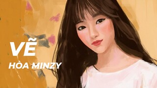 VẼ HOÀ MINZY -  KHÔNG THỂ CÙNG NHAU SUỐT KIẾP | BONART (painting)