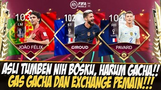 GACHA WANGI! OPEN PACK DAN EXCHANGE EVENT WORLD CUP 2022 FIFA 2022 MOBILE | FIFA MOBILE 22 INDONESIA