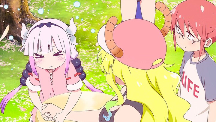 Who did Kanna learn this from! This little sister is also Kanna, can you compare with her? ?