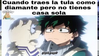 MEMES DE BOKU NO HERO #1 | MY HERO ACADEMIA MEMES #1 | RIANSE PERO NO DE MI xd