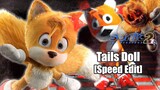 [Speed Edit] Tails Doll 🦊 - Sonic the Movie