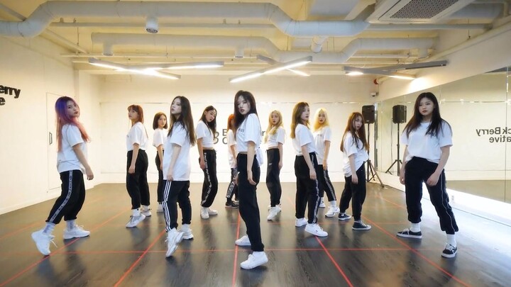 ลูน่า (LOONA) เต้นคัฟเวอร์เพลง FIRE ของ BTS (บังทันโซนยอนดัน)