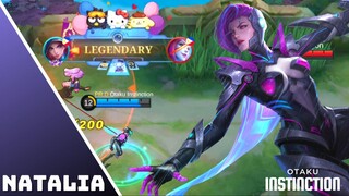 Natalia Grim Strangler Legendary No Deaths | Mobile Legends