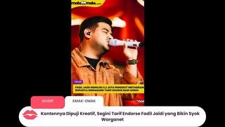 Mengulik Rate dan Content Fadil Jaidi