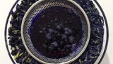 [Slime DIY] Wash The Red "White Bean Paste" With Butterfly Pea Tea