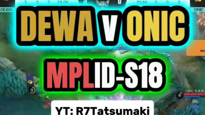 DEWA v ONIC • MPLIDS18