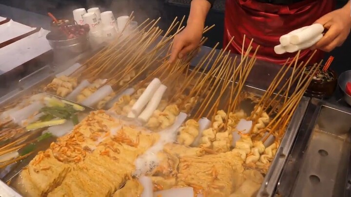 Tổng Hợp Các Video Thức Ăn Đường Phố Hàn Quốc 199 #amthuc