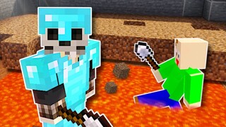 We Built a Dangerous PvP Spleef Arena! - Minecraft Gameplay