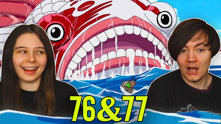 USOPP WASNT LYING! 👒 One Piece Ep 76 & 77 REACTION & REVIEW