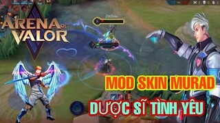 MOD SKIN MURAD DƯỢC SĨ TÌNH YÊU FULL HIỆU ỨNG ÂM THANH BIẾN VỀ