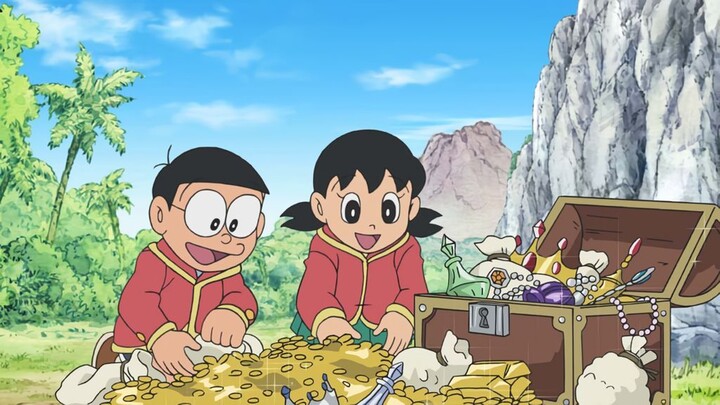 Doraemon (2005) Episode 35 - Takarir Indonesia "Sawah Tatami & Over-Over"