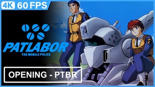 Patlabor - The Mobile Police Abertura em Português-BR [4K 60FPS Remasterizada com IA]