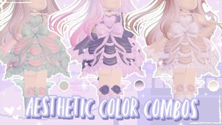 ✨Best Color Combinations for Aesthetic and Cute Outfits | Royale high