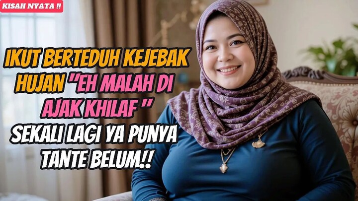🔴 Kisah Nyata‼️Terjebak Hujan Dirumah Tante Kesepian⁉️