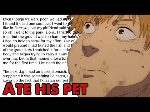 Author of Chainsaw Man Admits He Ate His Pet and it Inspired Him