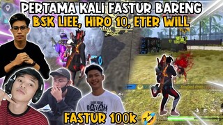 PERTAMA KALI IKUT FASTUR BARENG BSK LIEE, HIRO 10, ETER WILL. AUTO MODE BANTAI😈 #freefire #dejetff