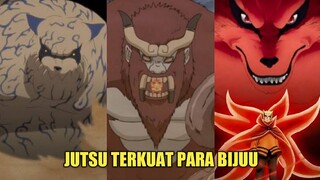 JUTSU TERKUAT BIJUU DARI EKOR 1 SAMPAI 9