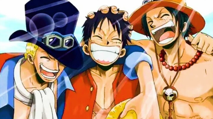 Three brothers forever! Ace, Sabo and Luffy