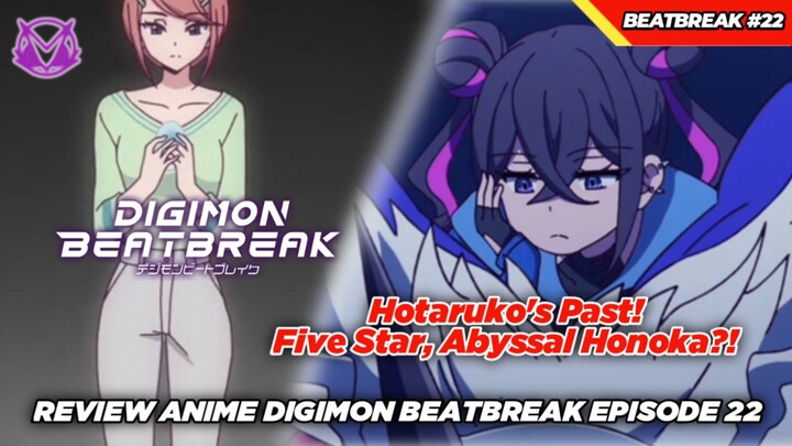 Gogyosei Air, Cegil Honoka Debut! Masa Lalu Hotaruko! Review Anime Digimon Beatbreak Episode 22