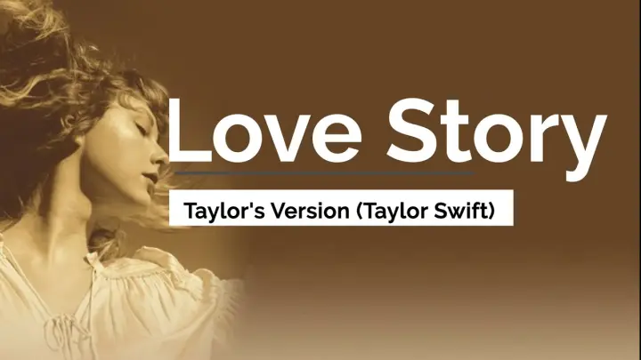 Love Story (Taylor's version) - Taylor Swift [re recorded version lyrics]