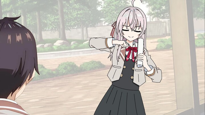 【艾莉】不时轻声虎视眈眈的邻座艾莉同学