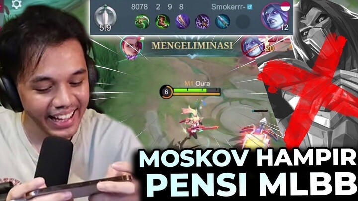 Moskov Hero Paling OP di goldlane Hampir Pensi Kena Lesley OURA!! - Mobile Legen