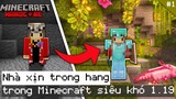 Mình xây nhà Siêu Xịn trong Hang Minecraft Hardcore 1.19