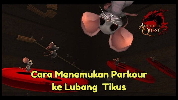 Cara Menemukan Parkour ke Lubang Tikus | AQ3D Indonesia
