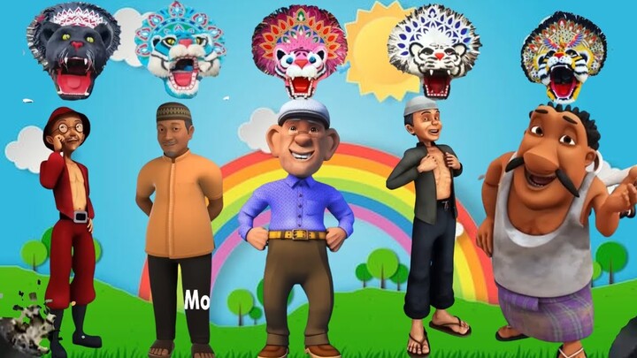 KAKEK KAKEK ADIT SOPO JARWO UPIN IPIN, BOBOIBOY BERMAIN BARONGAN BLORA