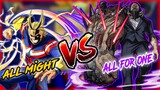 EPIC FINAL BATTLE ALL MIGHT VS ALL FOR ONE | My Hero One Justice