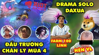 Update LMHT: Riot hé lộ Đấu Trường Chân Lý mùa 4 Tiên Ma, Fan Cậu Vàng chửi đối thủ vì farm 100 lính