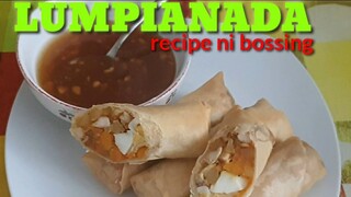 LUMPIANADA RECIPE