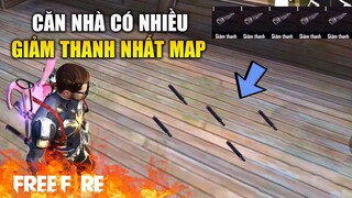 [Garena Free Fire] Căn nhà có nhiều giảm thanh nhất Map ?? | Tây Dũng