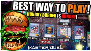 *NEW* HUNGRY BURGER DECK IS SICK! | How To Play Nouvelles & Best Deck Recipe | Yu-Gi-Oh! Master Duel