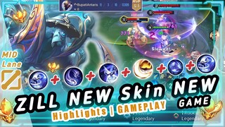 AOV ZILL NEW Skin | Zill AOV Gameplay | ZILL Mid Lane | AoV Zill Guide