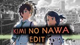 [ AMV ] KIMI NO NAWA EDIT 4K - 60 FPS | Heart Attack Song