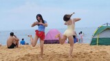 Tuan Musim Panas / saudara perempuan pakaian renang pantai berpasangan [Flip Jump] Memperingati hari