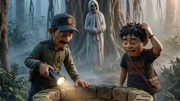 Teror belum berakhir. Mang Ucup dan Asep akhirnya menemukan sebuah pintu misteri