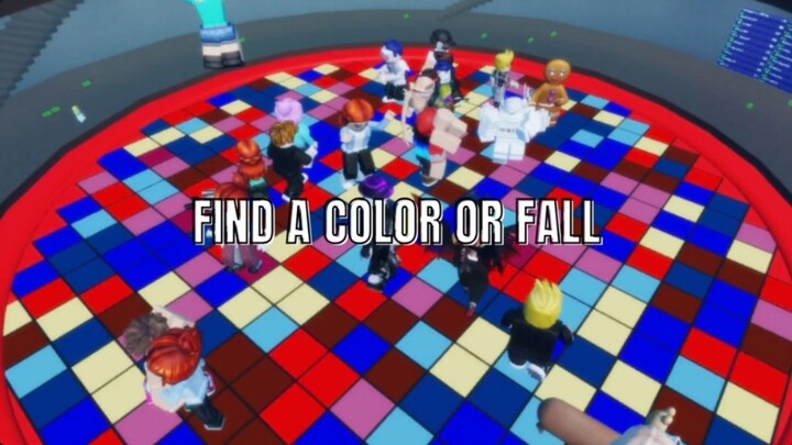 CEPETAN CARI WARNA YANG DISURUH ATAU KAMU JATUH • FIND A COLOR OR FALL