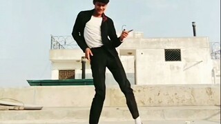 The original Jackson-style dance steps are pleasing to the eye