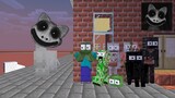 THE SMILE CAT FUNNY CHALLENGE - Minecraft Animation