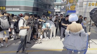 【蕾姆cos】在cp31被100个人集邮挑战！